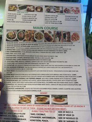 Menu photo 1 My Ma Dim Sum Yakima, WA