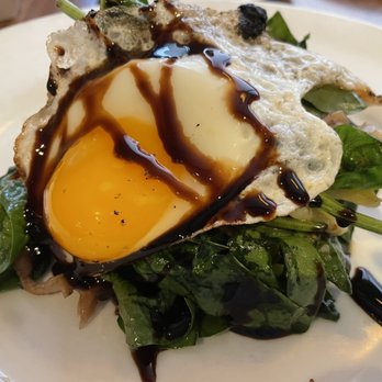 Cibo Matto Caffe - Warm Baby Spinach Salad - Italian Near Me - Mansfield, Massachusetts