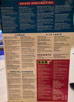 Menu photo 8 Cantina's Mexican Kitchen Clermont, FL