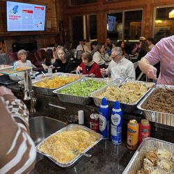 El Sonador - Taco bar set up