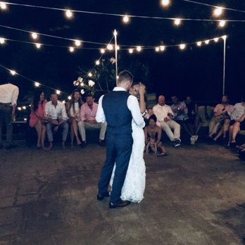 Big Island Tents - May 17, 2018 Wedding - Cafe Lighting on the Lanai - Party Supplies Near Me - Waimea, Hawaii