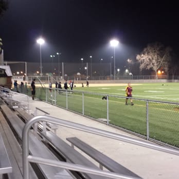 Robinson Park - You can clearly see its it's a football field with a baseball field at the end. Ball courts on other side. - Parks Near Me - Pasadena, California