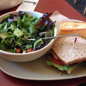 Panera Bread - My favorite pairing here! Half Tuna on while grain and half classic salad!! And don't forget the baguette for later! - Sandwiches Near Me - Glen Allen, Virginia