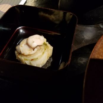 Atomix - Oyster on kimchee - Korean Near Me - New York, New York