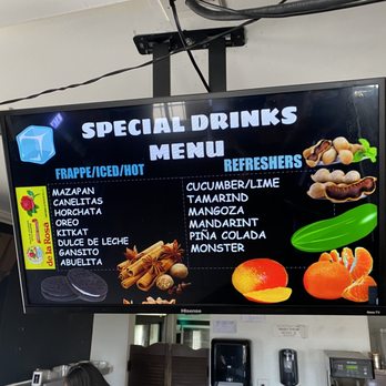 Mendoza’s Coffee - Special Drinks Menu - Coffee & Tea Near Me - Sun Valley, Nevada
