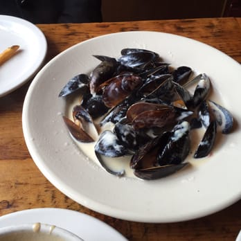 The Liberal Cup - Muscles in wine and cream sauce. - American Near Me - Hallowell, Maine The Liberal Cup - Muscles in wine and cream sauce. - American Near Me - Hallowell, Maine