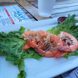 Peel and eat shrimp. Bigger than picture. Was a little late on getting pic. Peel and eat shrimp. Bigger than picture. Was a little late on getting pic.