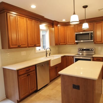 Gr8 Kitchens - Remodeled an old kitchen with new Wolf Designer cabinetry, porcelain tile floors, new stainless steel appliances, Cambria Qua... - Cabinetry Near Me - Washington, New Jersey Gr8 Kitchens - Remodeled an old kitchen with new Wolf Designer cabinetry, porcelain tile floors, new stainless steel appliances, Cambria Qua... - Cabinetry Near Me - Washington, New Jersey