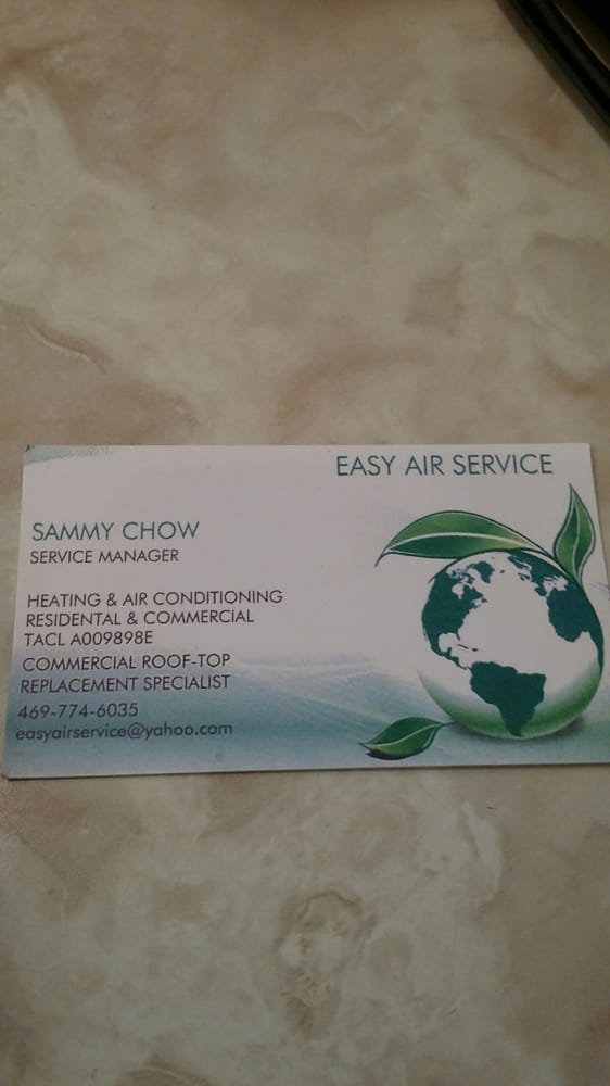 Slide of Easy Air Service