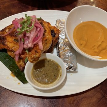 Carthay Circle Restaurant - Half Roasted Yucatan "Chicken Pibil" - New American Near Me - Anaheim, California Carthay Circle Restaurant - Half Roasted Yucatan "Chicken Pibil" - New American Near Me - Anaheim, California