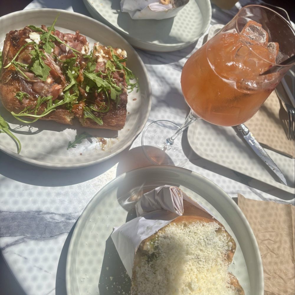 First & Last - Little Jerry, prosciutto pizza slice, Rochelle Rochelle and Aperol spritz - Italian Near Me - Phoenix, Arizona First & Last - Little Jerry, prosciutto pizza slice, Rochelle Rochelle and Aperol spritz - Italian Near Me - Phoenix, Arizona