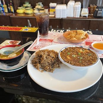New Asia House - L14. Shrimp Lobster Sauce with Wonton Soup - Sushi Bars Near Me - Warwick, Rhode Island New Asia House - L14. Shrimp Lobster Sauce with Wonton Soup - Sushi Bars Near Me - Warwick, Rhode Island