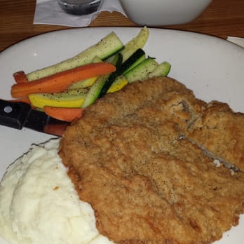 Coyote Grille - Chicken fried steak w/ country gravy- best flavor!!!! Also comes w/side salad!!!! - American Near Me - Lemoore, California Coyote Grille - Chicken fried steak w/ country gravy- best flavor!!!! Also comes w/side salad!!!! - American Near Me - Lemoore, California