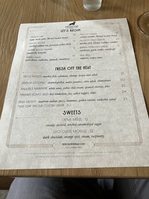Menu photo 4 Frenchie Wine Bar San Francisco, CA Menu photo 4 Frenchie Wine Bar San Francisco, CA