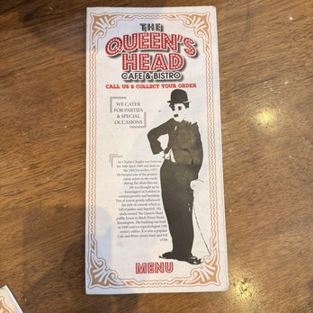Queens Head Cafe - Menu - Cafes Near Me - London, XGL
