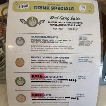 Jiggy Coffee - Seasonal menu - Coffee & Tea Near Me - Philadelphia, Pennsylvania Jiggy Coffee - Seasonal menu - Coffee & Tea Near Me - Philadelphia, Pennsylvania