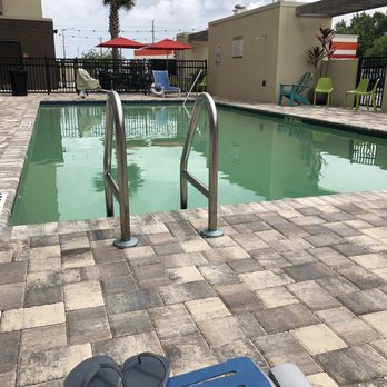 Home2 Suites by Hilton Largo - I asked if you could swim in pool. Front desk attendant said yes it's a saline pool. Never see. A saline pool this is color! - Hotels Near Me - Largo, Florida Home2 Suites by Hilton Largo - I asked if you could swim in pool. Front desk attendant said yes it's a saline pool. Never see. A saline pool this is color! - Hotels Near Me - Largo, Florida
