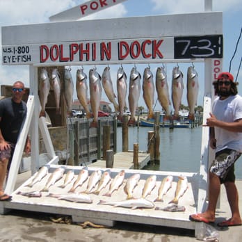 Dolphin Dock - Fishing Near Me - Port Aransas, Texas