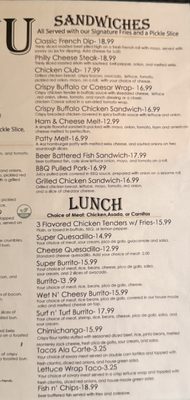 Menu photo 1 The Post Restaurant Modesto, CA Menu photo 1 The Post Restaurant Modesto, CA