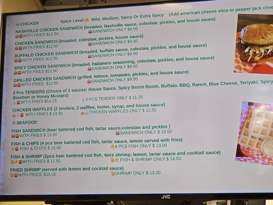 Menu photo 4 Binge Hot Chicken Wheat Ridge, CO
