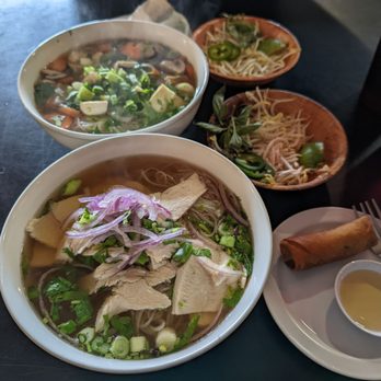 Nam Cafe - Chicken Noodle soup and Vegetable Noodle Soup - Vietnamese Near Me - College Station, Texas