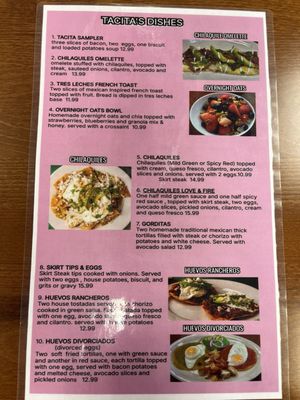 Menu photo 4 La Tacita Columbus, GA