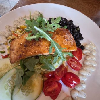 The Block Food & Drink - St. Louis Park - Blackened Salmon - New American Near Me - Saint Louis Park, Minnesota The Block Food & Drink - St. Louis Park - Blackened Salmon - New American Near Me - Saint Louis Park, Minnesota