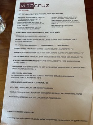Menu photo 2 Vinocruz Soquel, CA Menu photo 2 Vinocruz Soquel, CA
