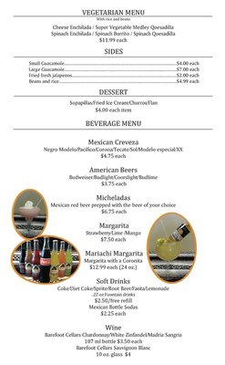Menu photo 7 El Sombrero Mexican Restaurant Rapid City, SD