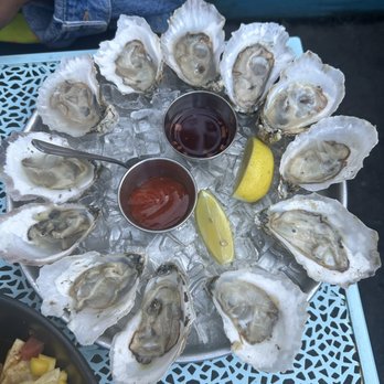Off The Hook Raw Bar & Grill - raw oysters (dozen) - Seafood Near Me - Astoria, New York