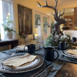 Yellow Daisy Bed and Breakfast - Table Settings
We love a good tablescape.