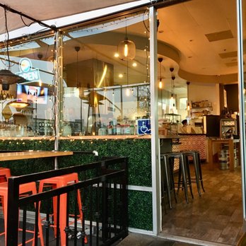 Thunderbolt Pizza - Outside seating and view of inside - Pizza Near Me - Long Beach, California Thunderbolt Pizza - Outside seating and view of inside - Pizza Near Me - Long Beach, California