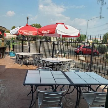 Med Cuisine - Outdoor seating. - Mediterranean Near Me - Tucson, Arizona