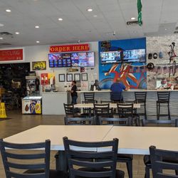 Texas Branding Iron Burgers Bikes & Beer - Order counter