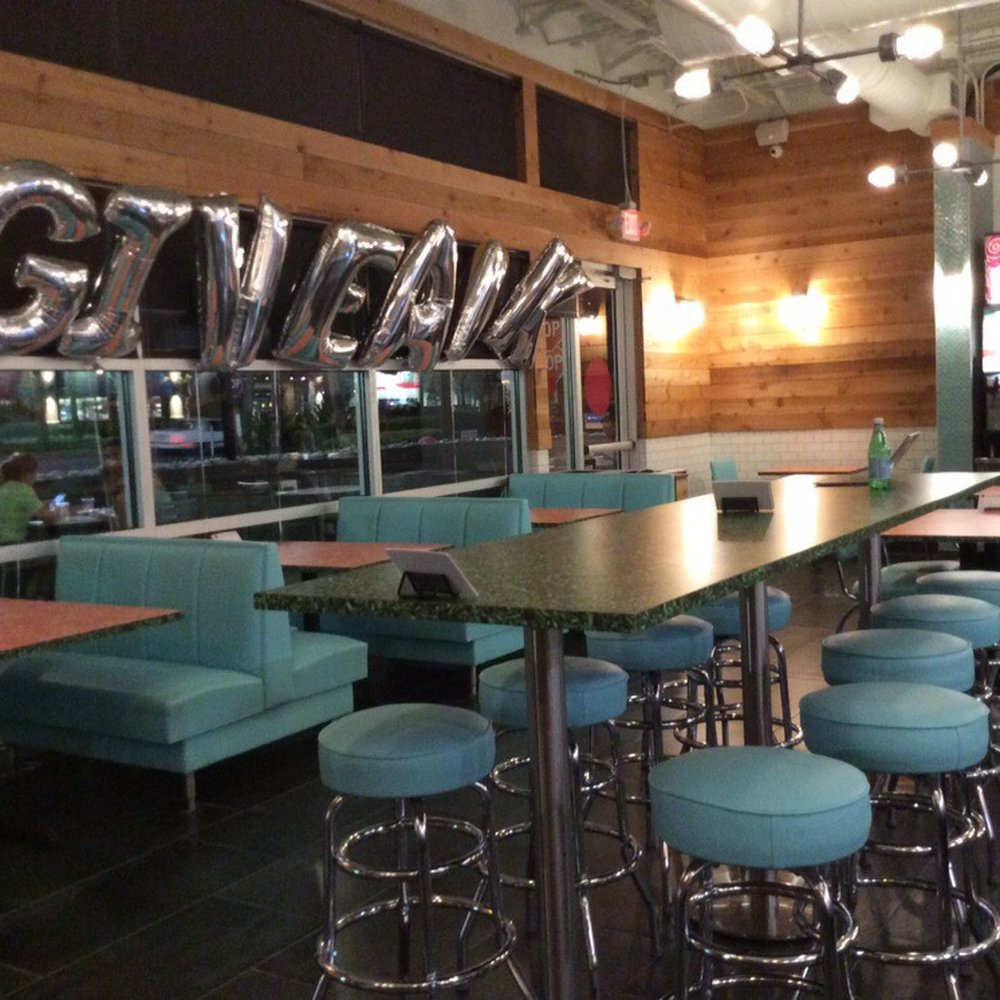 Fresh Kitchen - Cute dining area! Love the color scheme and cozy booths - Vegetarian Near Me - Orlando, Florida Fresh Kitchen - Cute dining area! Love the color scheme and cozy booths - Vegetarian Near Me - Orlando, Florida