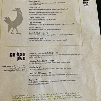 Monkeypod Kitchen - Menu - Tacos Near Me - Honolulu, Hawaii
