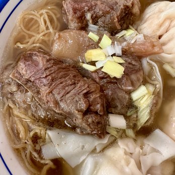 Wonton Guy - Wonton noodle soup w/ egg noodles and beef brisket. - Chinese Near Me - Edison, New Jersey Wonton Guy - Wonton noodle soup w/ egg noodles and beef brisket. - Chinese Near Me - Edison, New Jersey