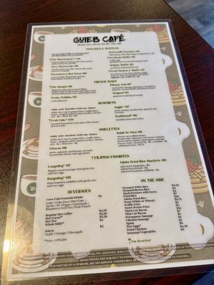 Menu photo 3 Guieb Cafe Las Vegas, NV