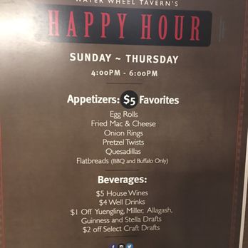 Water Wheel Tavern - Happy hour deals - American Near Me - Doylestown, Pennsylvania Water Wheel Tavern - Happy hour deals - American Near Me - Doylestown, Pennsylvania