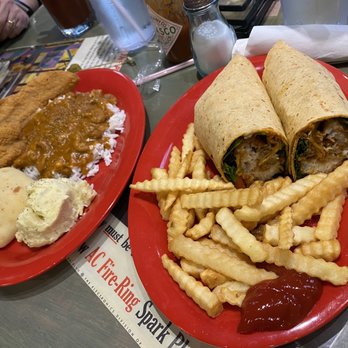 Buck and Johnny's - Creole Cajun Wrap Sandwich - Pizza Near Me - Breaux Bridge, Louisiana