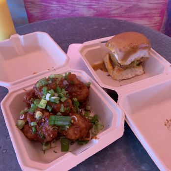 Rowdy Rooster - Gobi Manchurian and vada pav - Indian Near Me - New York, New York Rowdy Rooster - Gobi Manchurian and vada pav - Indian Near Me - New York, New York