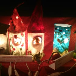 Kunsthandwerklicher Weihnachtsmarkt Frohnau - Lustige Filzlampen