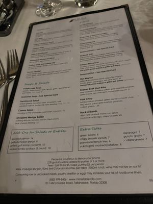 Menu photo 1 Mimi's Table Tallahassee, FL Menu photo 1 Mimi's Table Tallahassee, FL