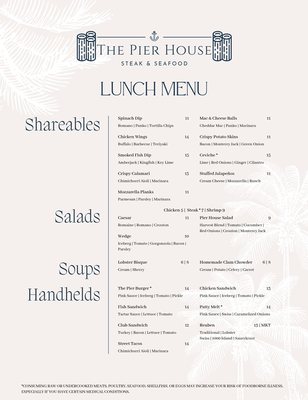 Menu photo 6 The Pier House Daytona Beach, FL Menu photo 6 The Pier House Daytona Beach, FL