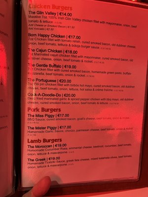 Menu photo 5 Bóbós Burgers Restaurant Dublin, D Menu photo 5 Bóbós Burgers Restaurant Dublin, D