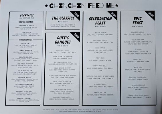 Menu photo 4 Chin Chin Melbourne, VIC