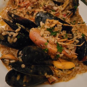 Oltre Mare - Seafood risotto - Italian Near Me - San Diego, California Oltre Mare - Seafood risotto - Italian Near Me - San Diego, California