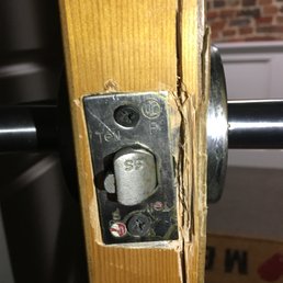 Door with issues, missed by inspector Door with issues, missed by inspector