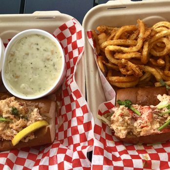 Jolene's - Ewa Beach - Lobster rolls with Tomato Bisque, Chowder, Curly Fries - Burgers Near Me - Ewa Beach, Hawaii
