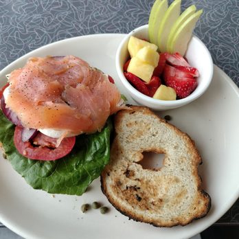 Lake Effect Diner - Lox platter with fresh fruit cup $15.99 - Diners Near Me - Buffalo, New York